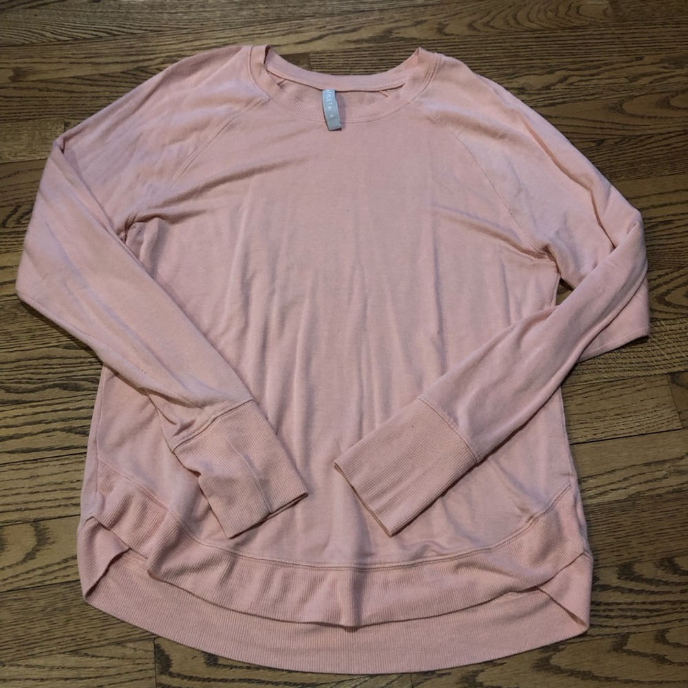 Athleta Mindset Sweatshirt Beach Peach